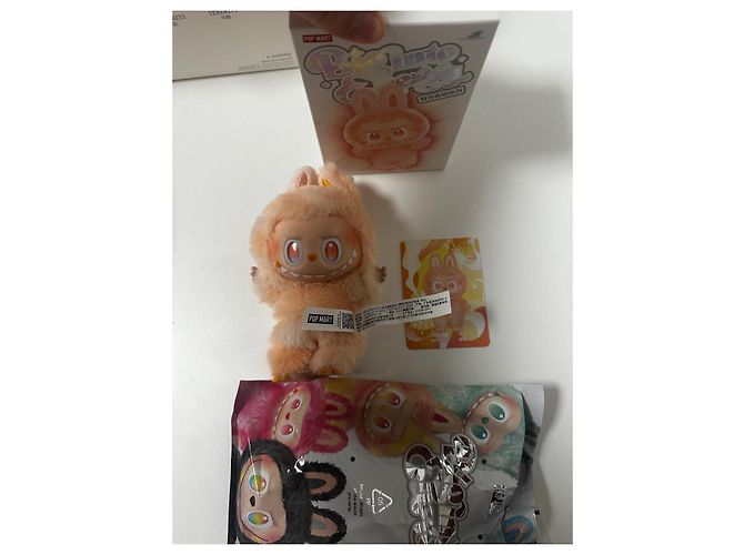 Autre Marque Labubu DIE MONSTER Glück Große Energie-Serie Orange - Ansicht 9