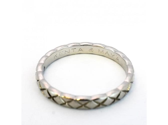 Chanel Coco Crush Platinum Band Ring - view 5