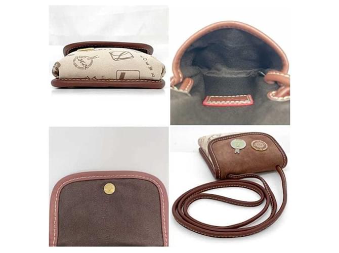 Borsa a Spalla Loewe Beige e Marrone - vista 4