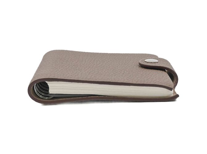 Copertura per quaderno Ulysse Mini di Hermès Taupe - vista 3