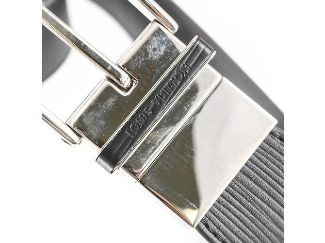 Louis Vuitton Santur Slender Epi Leather Belt Brown Black - view 5