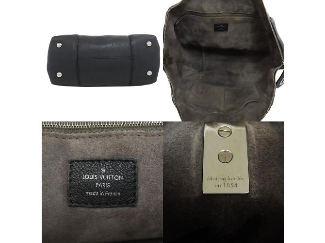 Borsa Tote Parnassea Lockit MM di Louis Vuitton Nero - vista 4