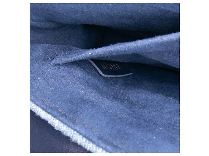 Louis Vuitton Azul Edición Limitada Parches de Denim New Wave Cadena MM - vista 6