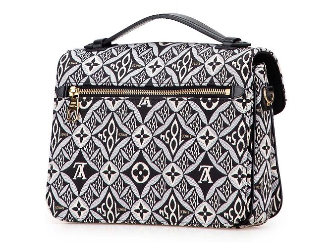 Pochette Metis Jacquard Monogram Nero Dal 1854 Louis Vuitton - vista 2