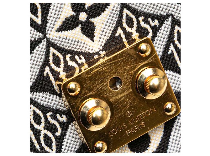 Pochette Metis Jacquard Monogram Nero Dal 1854 Louis Vuitton - vista 8