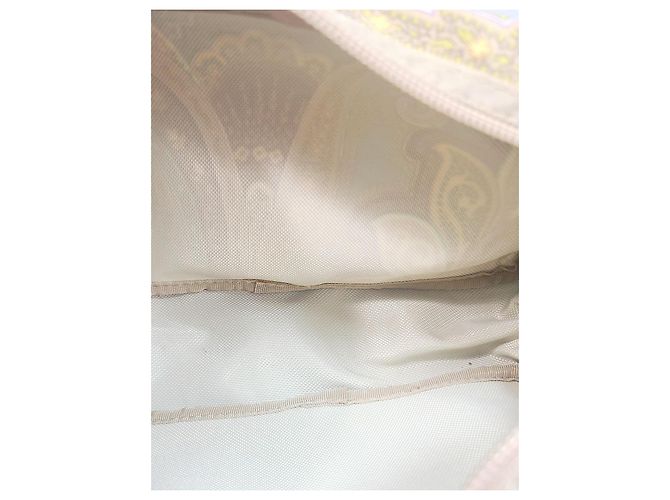 Borsa a tracolla in tela Etro Multicolore Senape - vista 7