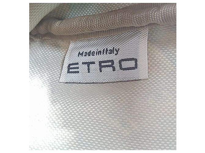 Borsa a tracolla in tela Etro Multicolore Senape - vista 8