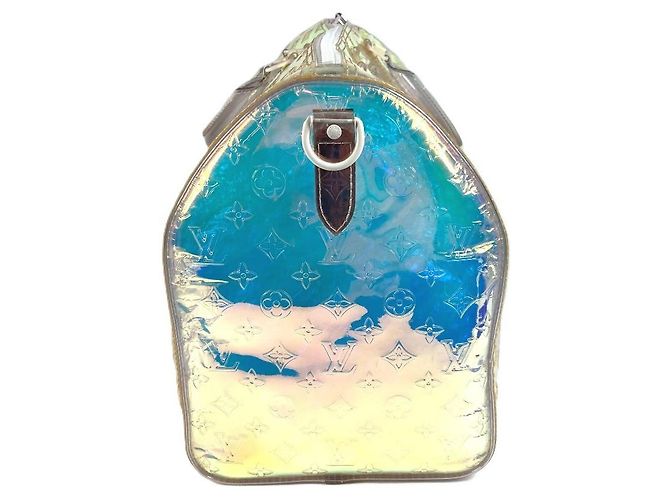 Borsa da viaggio Keepall Bandoulière 50 Monogram Prism Louis Vuitton - vista 3
