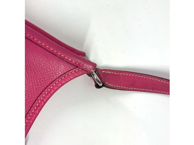 Borsa a tracolla Evelyne TPM 16 di Hermès Rosa - vista 10