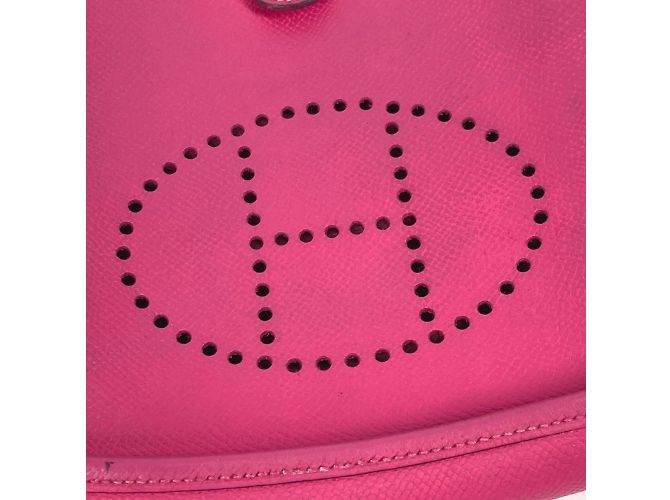 Borsa a tracolla Evelyne TPM 16 di Hermès Rosa - vista 13