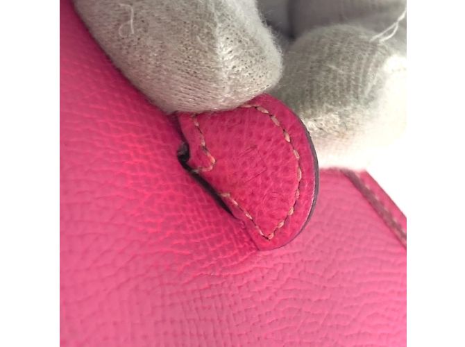 Borsa a tracolla Evelyne TPM 16 di Hermès Rosa - vista 14