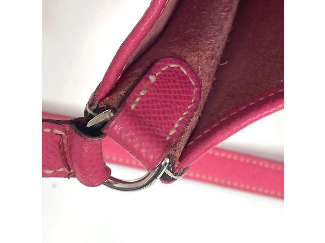 Borsa a tracolla Evelyne TPM 16 di Hermès Rosa - vista 17