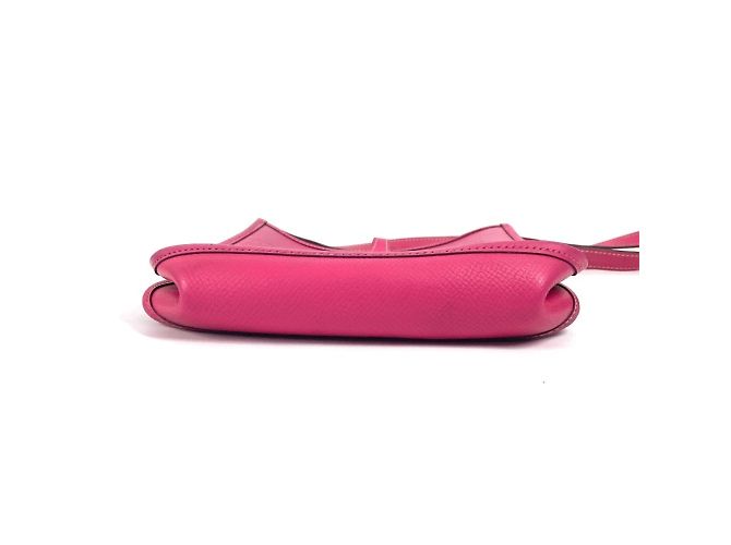 Borsa a tracolla Evelyne TPM 16 di Hermès Rosa - vista 5