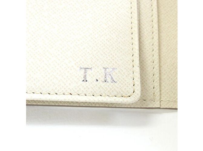 Carteira Joy Epi Louis Vuitton com três dobras Cru Fora de branco - vista 5