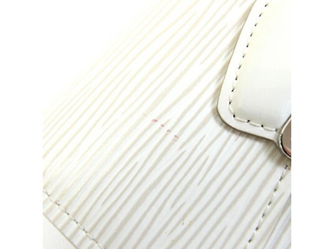 Carteira Joy Epi Louis Vuitton com três dobras Cru Fora de branco - vista 7