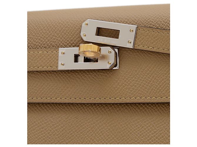 Sac à main Hermès Kelly 25 Beige - vue 3