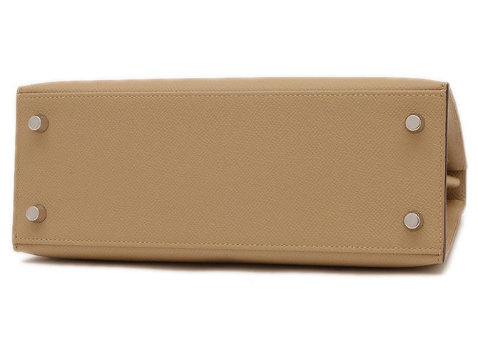 Sac à main Hermès Kelly 25 Beige - vue 6