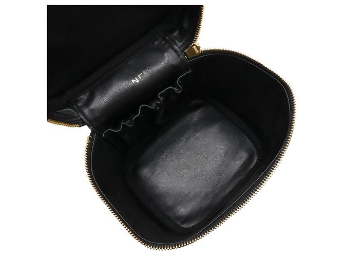 Pochete Cosmética Vanity em Couro Caviar Chanel Preto - vista 5