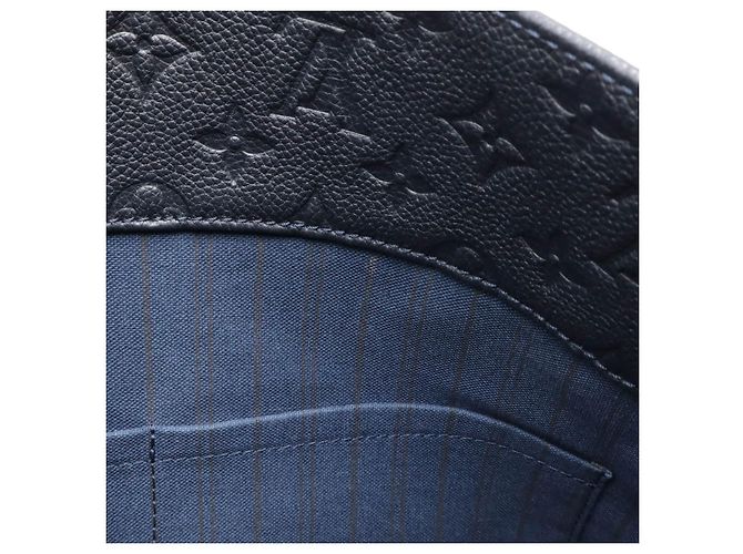 Borsa Tote Metis in Monogramma Empreinte di Louis Vuitton Blu - vista 7