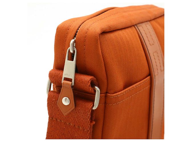 Borsa a Spalla PM Acapulco di Hermès Arancione - vista 4