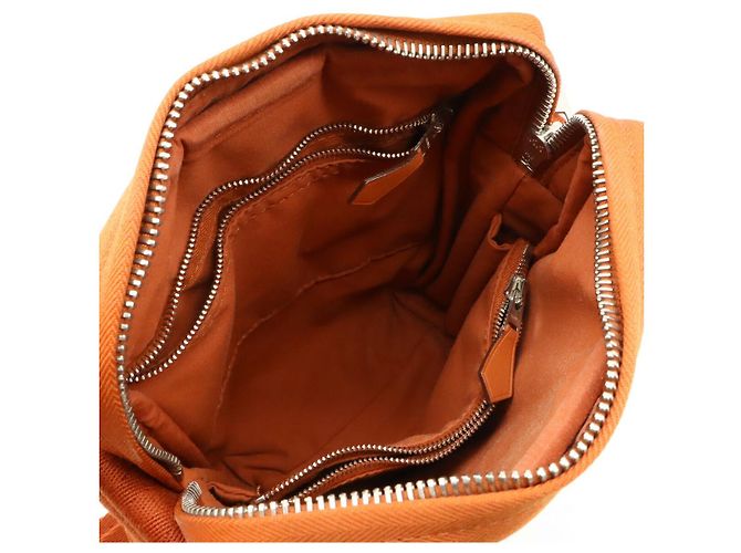 Borsa a Spalla PM Acapulco di Hermès Arancione - vista 5