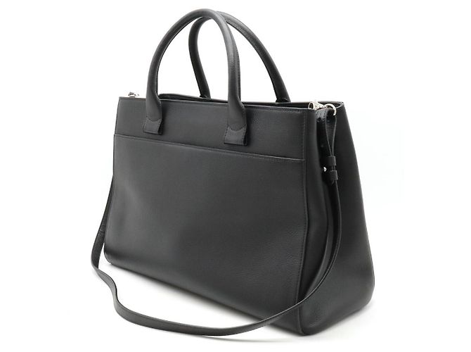 Chanel Neo Executive Große Tote Tasche Schwarz - Ansicht 2