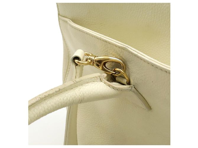 Executive Bolso Tote de la Línea Ejecutiva de Chanel Castaño Beige - vista 5
