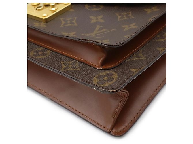 Borsa Monceau 28 Monogramma Louis Vuitton Marrone - vista 3