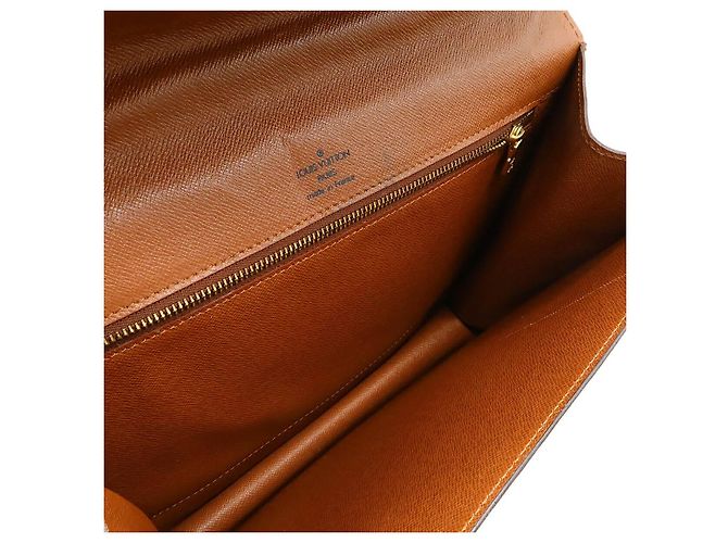Borsa Monceau 28 Monogramma Louis Vuitton Marrone - vista 7
