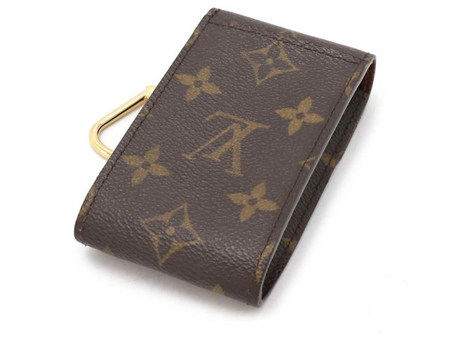 Portachiavi Monogram Louis Vuitton Marrone - vista 2
