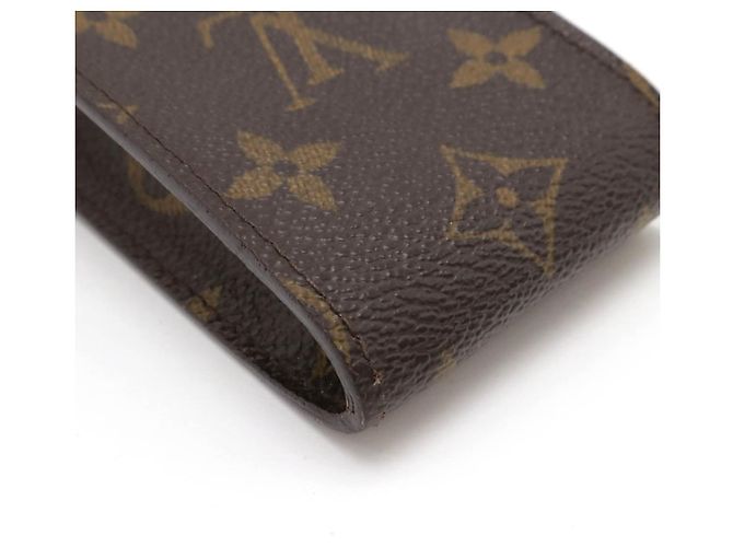 Portachiavi Monogram Louis Vuitton Marrone - vista 3