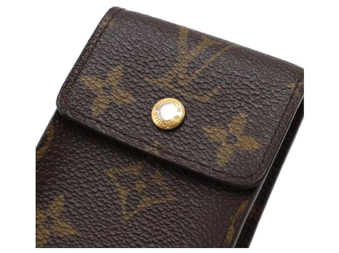 Portachiavi Monogram Louis Vuitton Marrone - vista 4