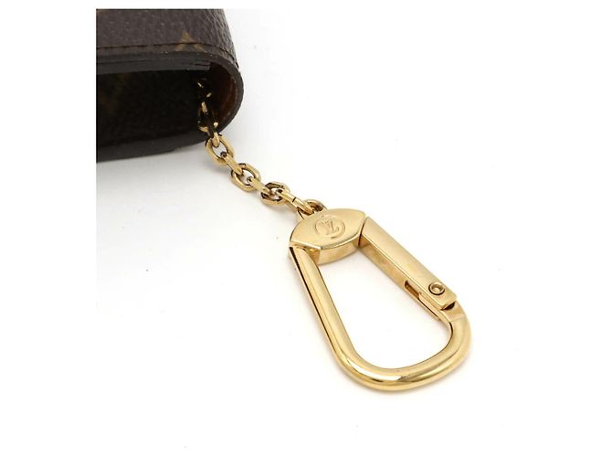 Portachiavi Monogram Louis Vuitton Marrone - vista 5