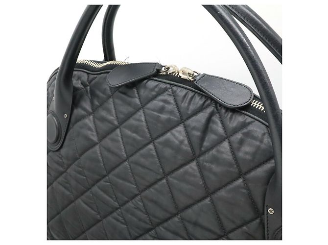 Chanel Coco Cocoon gesteppte Leder Boston Tasche Schwarz - Ansicht 5