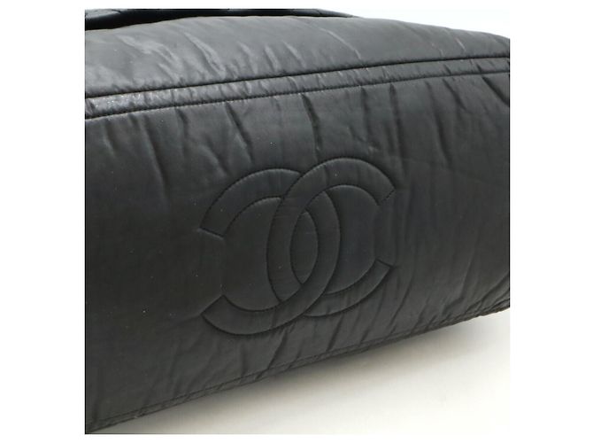 Chanel Coco Cocoon gesteppte Leder Boston Tasche Schwarz - Ansicht 8