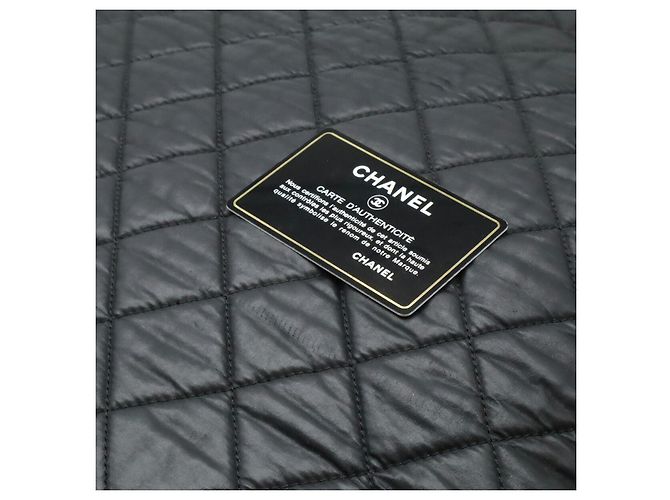 Chanel Coco Cocoon gesteppte Leder Boston Tasche Schwarz - Ansicht 9