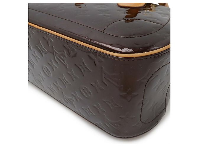 Borsa Summit Drive in Monogram Vernis di Louis Vuitton Marrone - vista 3