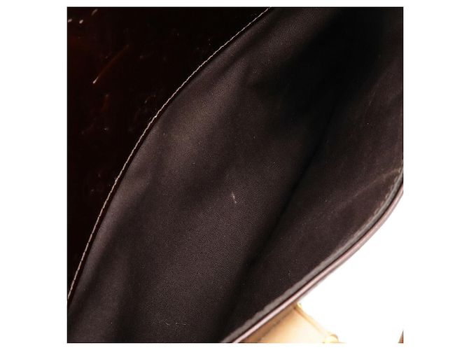 Borsa Summit Drive in Monogram Vernis di Louis Vuitton Marrone - vista 9