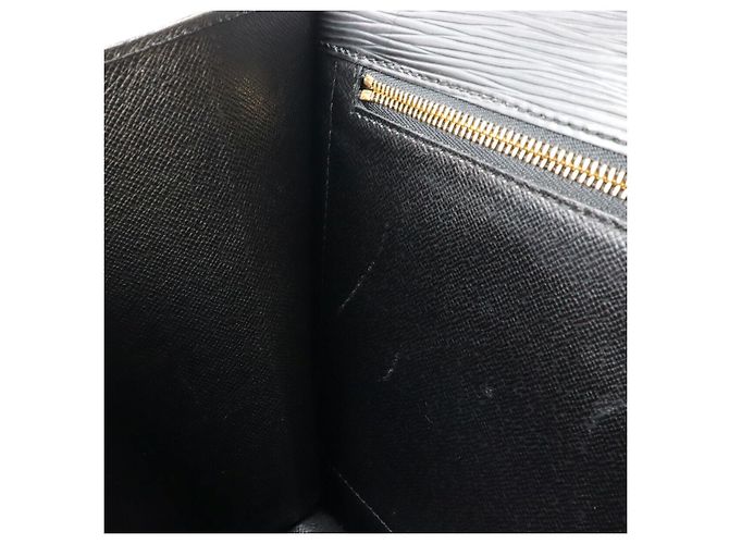 Borsa Monceau Epi Louis Vuitton Nero - vista 7