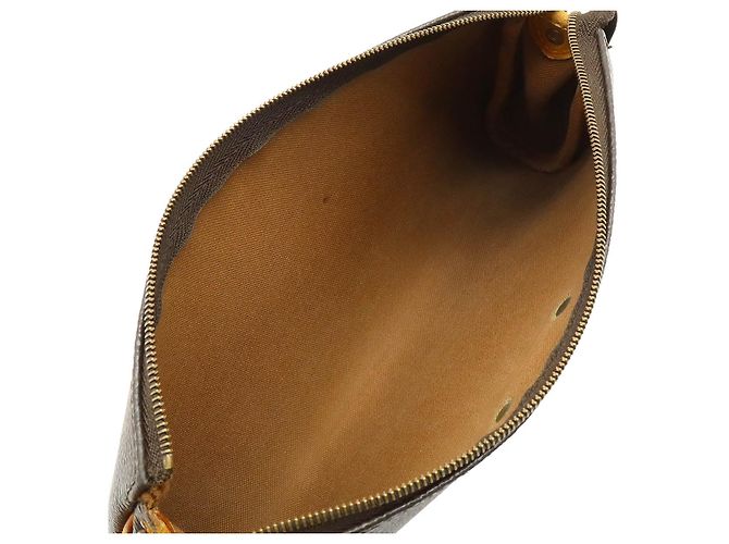 Pochette Eva Monogram Louis Vuitton Marron - vue 7