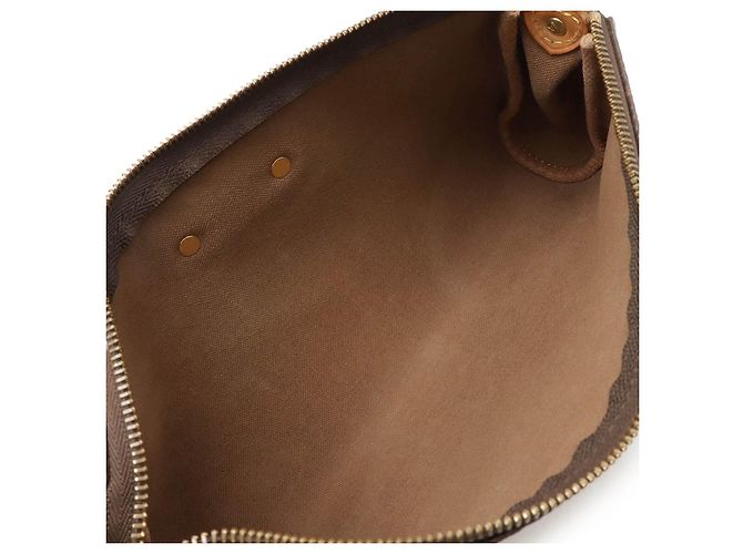 Clutch Eva Monogram Louis Vuitton Marrone - vista 9