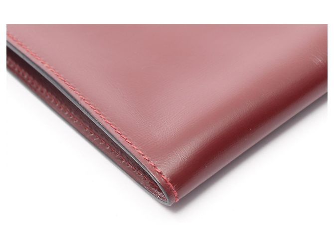 Borsa Clutch Pochette Rio di Hermès Rosso - vista 3