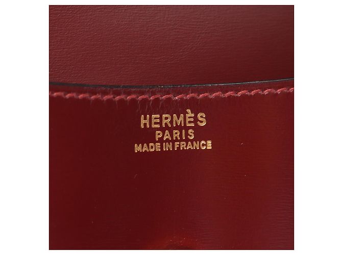 Borsa Clutch Pochette Rio di Hermès Rosso - vista 6