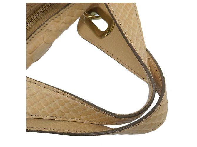 Chloé Sac à main Paraty en cuir python Chloe - vue 4