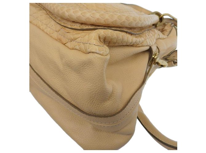 Chloé Sac à main Paraty en cuir python Chloe - vue 5
