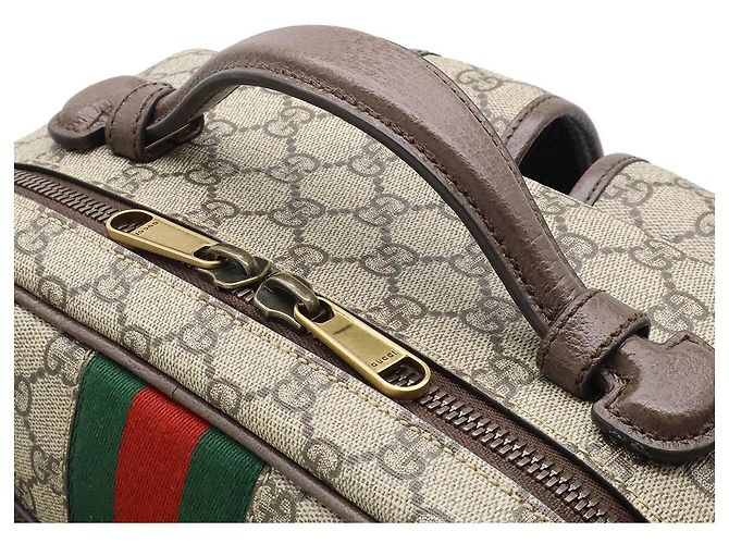 Zaino Medio Ophidia GG in PVC/Leather Gucci - vista 6
