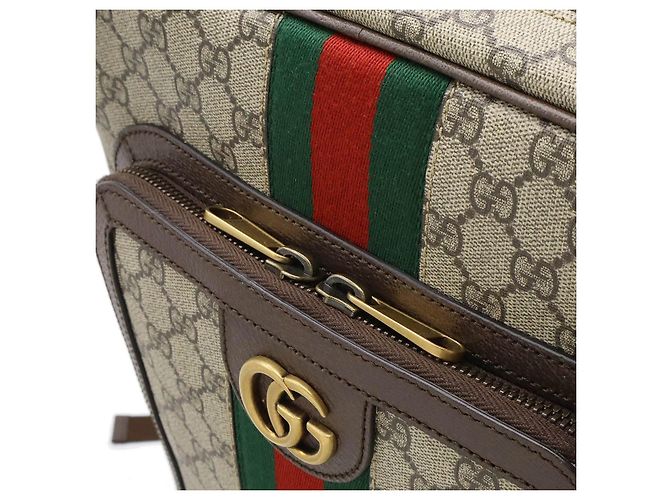Zaino Medio Ophidia GG in PVC/Leather Gucci - vista 7