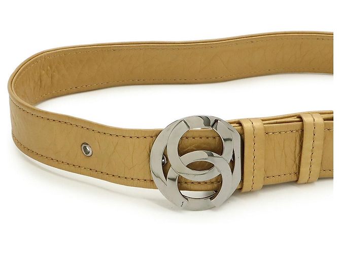 Borsa a Spalla in Pelle Chanel D'oro Metallico - vista 5