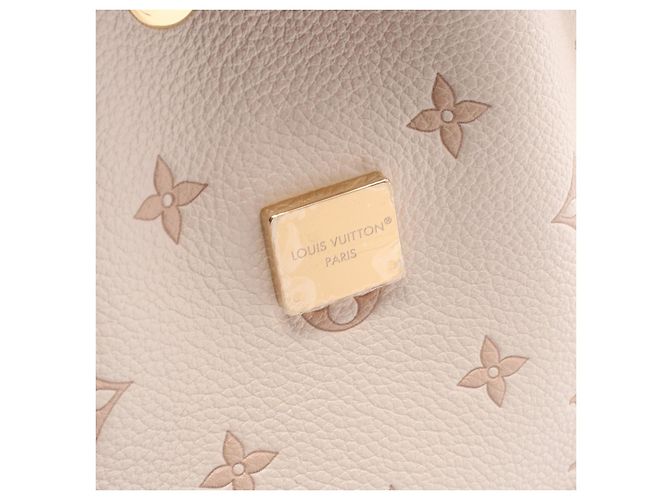 Noe Louis Vuitton Nano Noé Leder Rucksack Pink - Ansicht 3