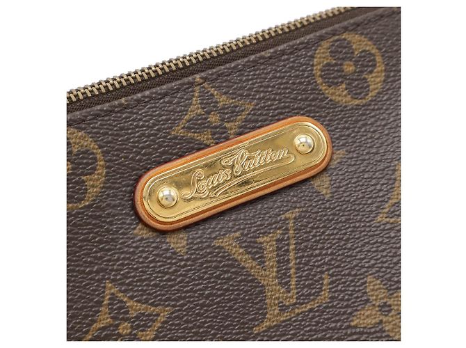 Pochette Eva Monogram Louis Vuitton Marrone - vista 4